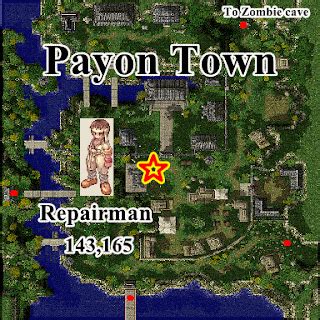Ragnarok Online Database: ตามหา NPC ซ่อม.